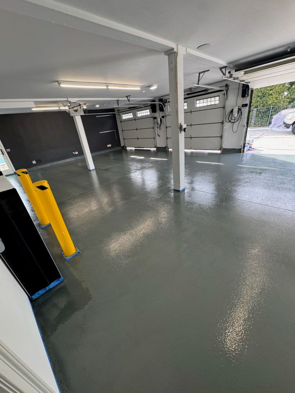 Garage Epoxy Flooring Transformation