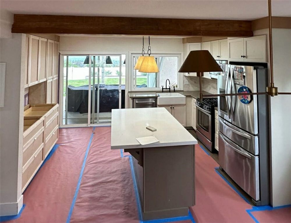 Kitchen before remodeling work