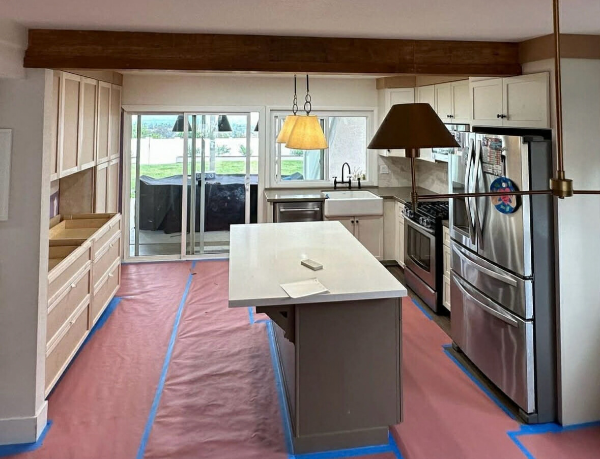 Kitchen before remodeling work