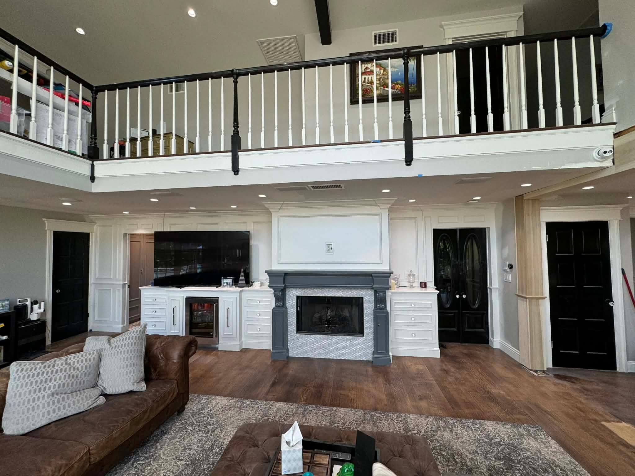 The same living room after interior painting by Onyx GC