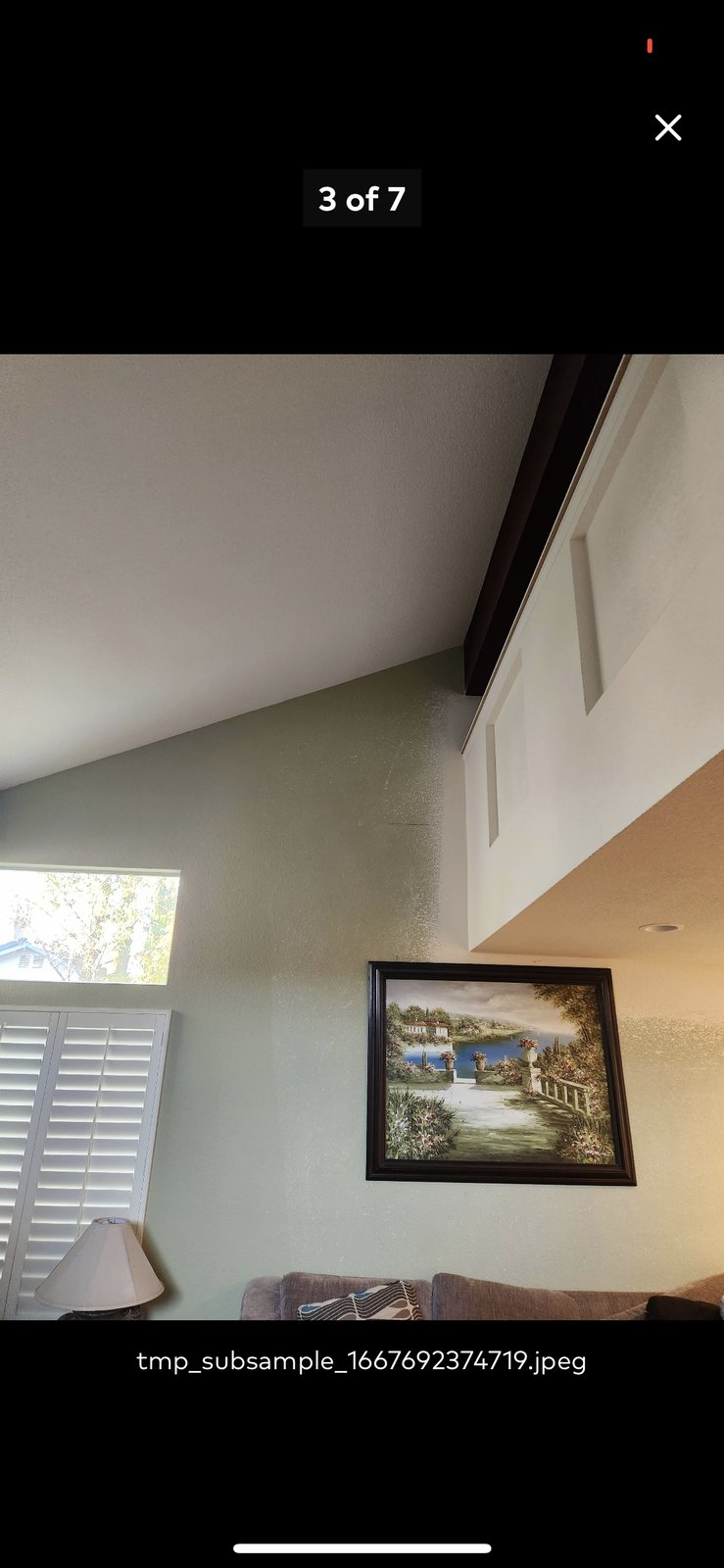 Baseboard and trim prepped and masked for finishing, Orange County (4 of 4)